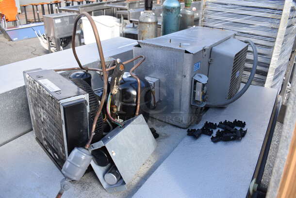 6'x8'x6' Walk In Cooler Box w/ Copeland RRT81C1E-PFA-959 Compressor and Bohn ADT065A Condenser. Does Not Have Floor. 115 Volts, 1 Phase - Image 4 of 7