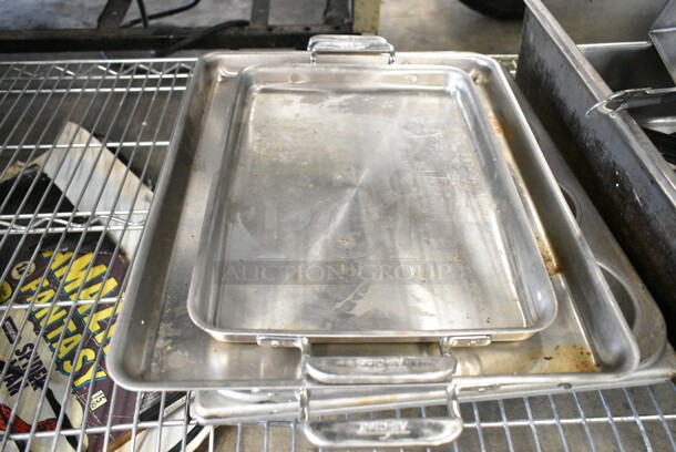 ALL ONE MONEY! Lot of Various Items Including Stainless Steel Drop In Bins and Tongs.  - Image 3 of 7