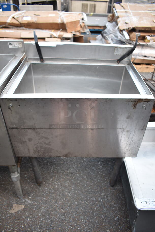 Stainless Steel Commercial Ice Bin.  - Image 1 of 4