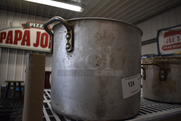 Metal Stock Pot. 15x12x10 - Image 2 of 3