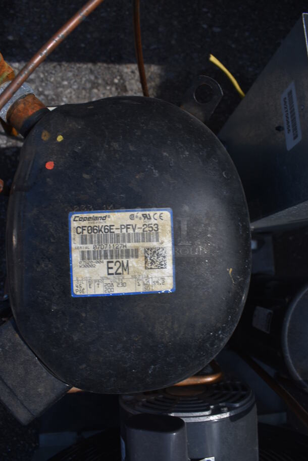 12'x8'x7' Hobart Walk In Freezer Box w/ Copeland Model CF06K6E-PFV-253 Compressor and Condenser. 208/230 Volts, 1 Phase. - Image 5 of 8