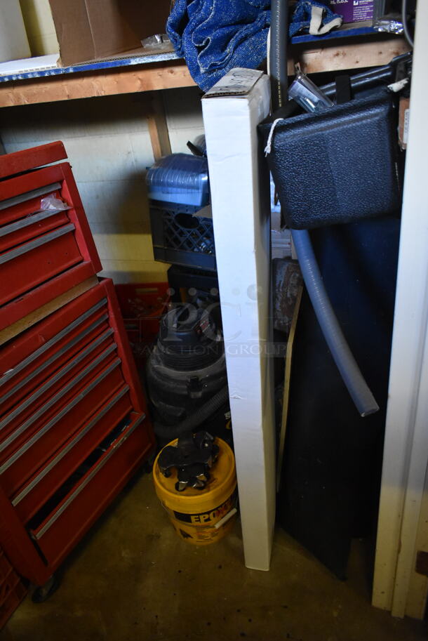 ALL ONE MONEY! ROOM LOT of Various Items Including Cleaner. (hallway) - Image 7 of 8