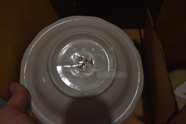 36 BRAND NEW IN BOX! White Ceramic Bowls. 6.5x6.5x2. 36 Times Your Bid! - Image 3 of 4