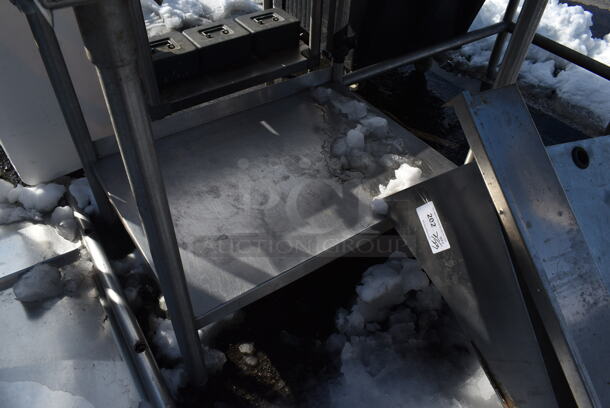Stainless Steel Commercial L Shaped Left Side Clean Side Dishwasher Table. - Image 2 of 5