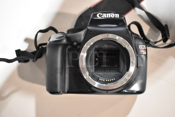 2 Canon Rebel T3 Digital Cameras w/ Lens and Strap. Comes w/ 3 Battery, 1 Charger, 2 Lens Caps. 2 Times Your Bid! - Image 10 of 12