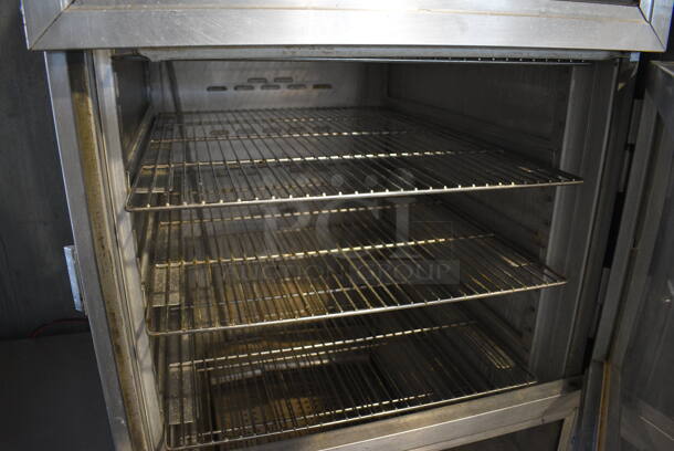 Bevles Stainless Steel Commercial Heated Holding Cabinet on Commercial Casters. 120 Volts, 1 Phase. 29x37x71.5. Tested and Powers On But Does Not Get Warm - Image 5 of 9