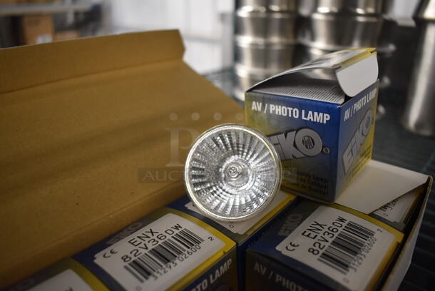 10 BRAND NEW IN BOX! Eiko ENX AV Photo Lamp Bulbs. 10 Times Your Bid! - Image 1 of 4