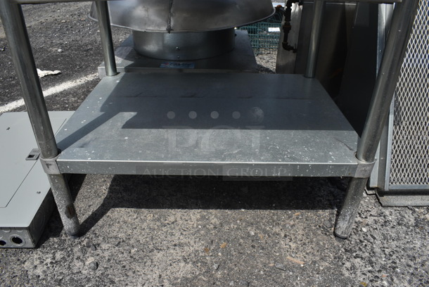 Regency Stainless Steel Table w/ Back Splash, Drawer and Under Shelf. 36x30x38 - Image 4 of 4