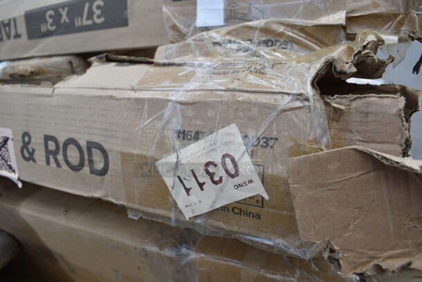 5 BRAND NEW SCRATCH AND DENT! Lancaster Table & Seating 164TCOLROD37 37 1/2" Bar Height Table Base Column and Rod. 5 Times Your Bid! - Image 5 of 6