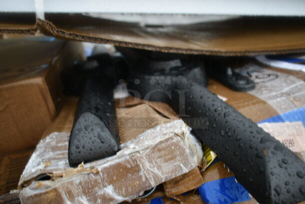 6 BRAND NEW SCRATCH AND DENT! Items Including Flat FX23 Table Base Part, Metal Pieces. 6 Times Your Bid! May Be Missing Pieces.  - Image 8 of 9