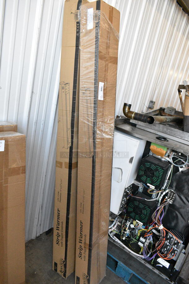 2 BRAND NEW IN BOX! Avantco 177SW72T Metal Commercial Warming Strip w/ Toggle Controls. 120 Volts, 1 Phase. 2 Times Your Bid!  - Image 2 of 4