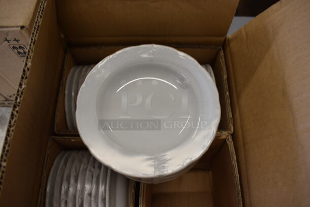 36 BRAND NEW IN BOX! Tuxton CHD-052 White Ceramic Fruit Dish Bowls. 5.25x5.25x1.5. 36 Times Your Bid! - Image 2 of 4
