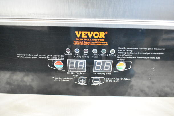 Vevor SSX300 Stainless Steel Commercial Self Contained Ice Machine. 115 Volts, 1 Phase.  - Image 4 of 7