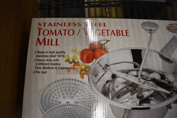 BRAND NEW IN BOX! Stainless Steel Tomato / Vegetable Mill - Image 2 of 3
