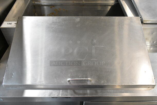 Metalfrio PICL2-71-9 Stainless Steel Commercial Pizza Prep Table on Commercial Casters. 115 Volts, 1 Phase. Tested and Powers On But Does Not Get Cold - Image 5 of 12