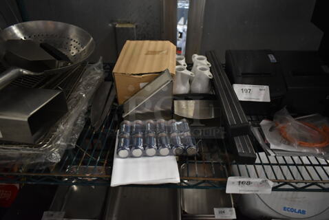 ALL ONE MONEY! Lot of Various Items Including Magnetic Knife Strips and Batteries