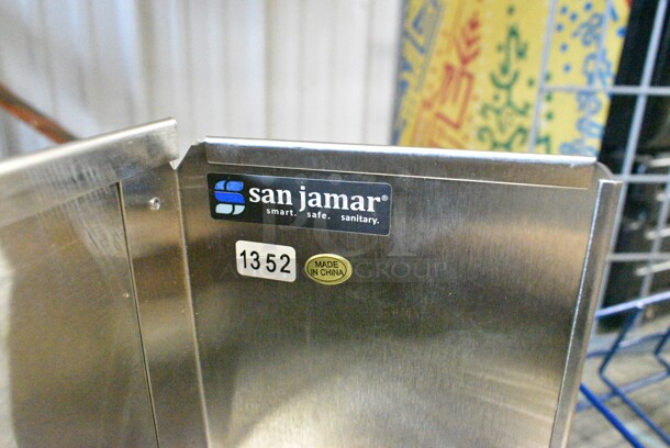 BRAND NEW SCRATCH AND DENT! San Jamar Stainless Steel Cup Dispenser.  - Image 6 of 6