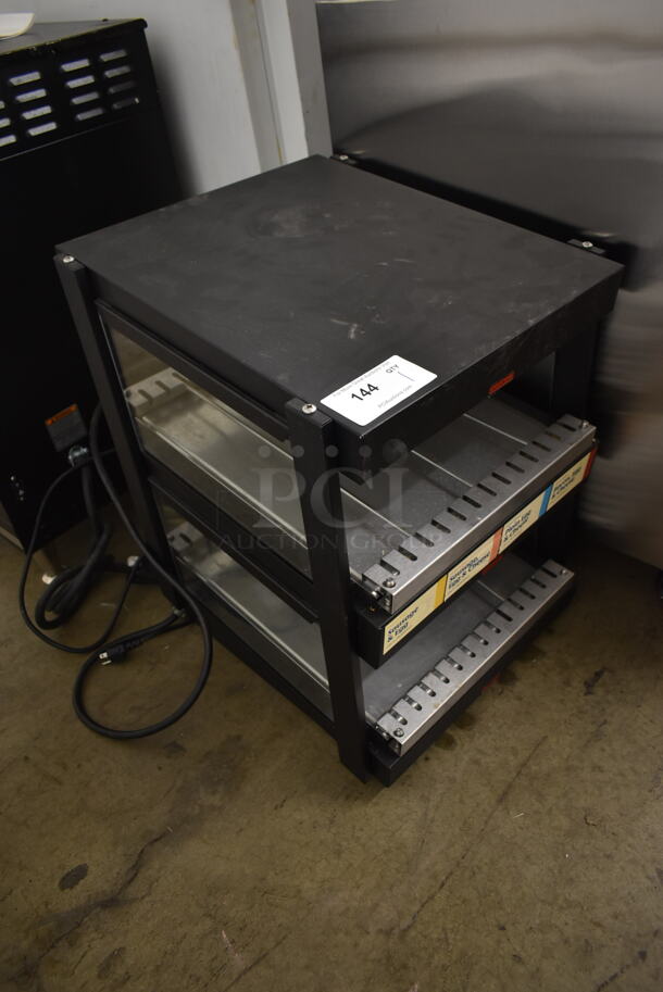 2011 Nemco 6480-18S Metal Commercial Countertop 2 Tier Warming Display Case Merchandiser. 120 Volts, 1 Phase. Tested and Working! - Image 3 of 6
