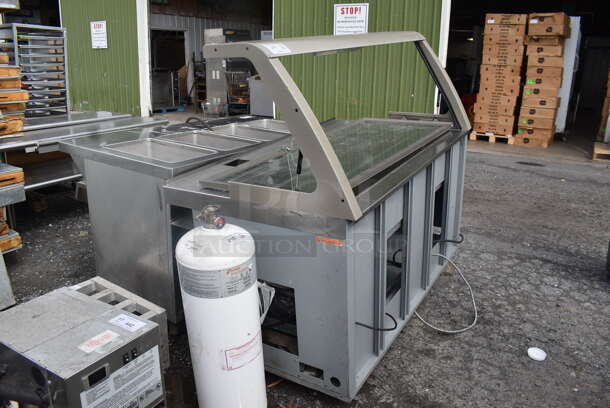 Duke SUB-CP-TC60 M Stainless Steel Commercial Subway Sandwich Make Line w. Lowering Sneeze Guard. 120 Volts, 1 Phase. - Image 2 of 10