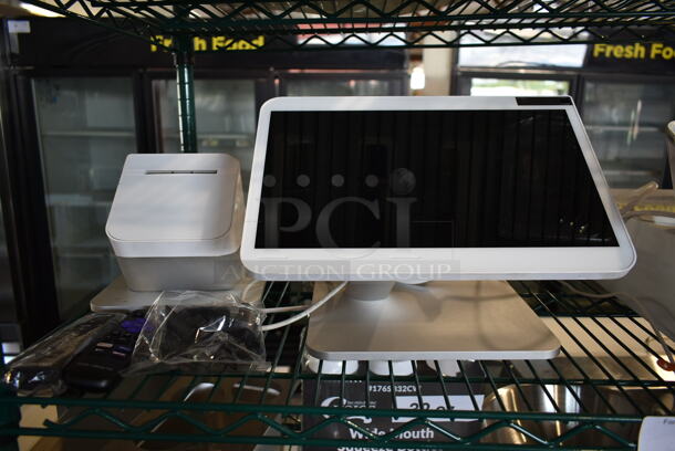 ALL ONE MONEY! Lot of Clover POS System w/ S503 Pro Display Monitor, C503 Pro Terminal, P500 Receipt Printer and Cash Drawer. - Image 3 of 12