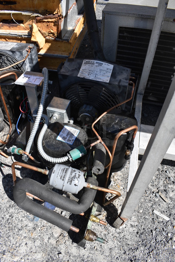 Copeland ASE32C3E-CAV-901 Metal Commercial Compressor. 208/230 Volts, 1 Phase. 19x24x12 - Image 5 of 5