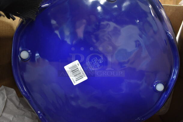 2 BRAND NEW IN BOX! GET Blue Melamine Bowls. 16x16x3.5. 2 Times Your Bid! - Image 3 of 4