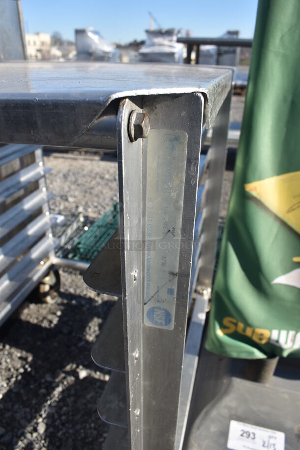 Metal Pan Transport Rack on Commercial Casters. 21.5x27x29 - Image 4 of 4