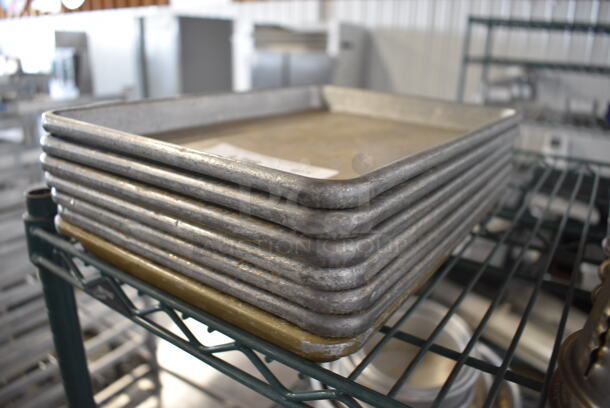 7 Metal Baking Pans. 9.5x13x1. 7 C713-33 - Image 3 of 3