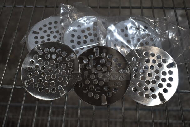 Lot of Various BRAND NEW! Items Including Labels, 4 Can Openers, Fish Plier, Strainer Plates - Image 12 of 12