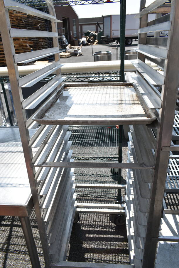 2 Metal Pan Transport Racks on Commercial Casters. 20.5x26x65, 20x26x62. 2 Times Your Bid! - Image 6 of 7