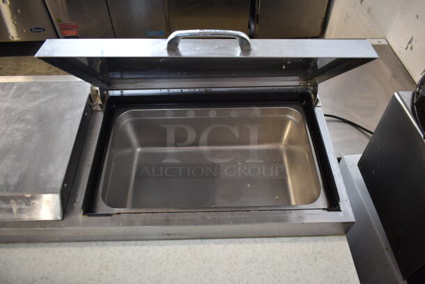 Turbo Air TPR-67SD Stainless Steel Commercial Pizza Prep Table on Commercial Casters. 115 Volts, 1 Phase. Tested and Working! - Image 4 of 9