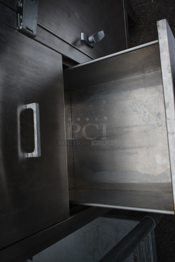 Stainless Steel Commercial Counter w/ 3 Cabinets and 3 Drawers. - Image 7 of 11