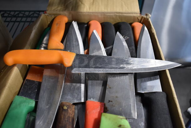 50 SHARPENED Stainless Steel Knives Including Chef. 50 Times Your Bid! - Image 4 of 5