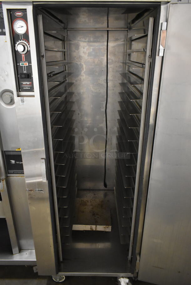 FWE TS-1633-36P Stainless Steel Commercial Single Door Reach In Heated Holding Cabinet on Commercial Casters. 120 Volts, 1 Phase. Tested and Working! - Image 5 of 7