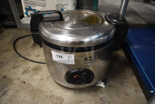 AK-50RC Stainless Steel Commercial Countertop Rice Cooker. 120 Volts, 1 Phase. Tested and Does Not Power On - Image 1 of 8
