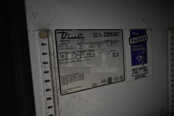 True Stainless Steel Commercial Sandwich Salad Prep Table Bain Marie Mega Top on Commercial Casters. 115 Volts, 1 Phase. Tested and Powers On But Does Not Get Cold - Image 6 of 7