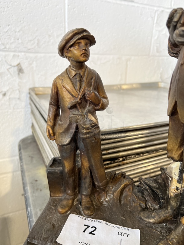 Plaster Statue of Semi Ready Tailoring. 10.5x6x19 - Image 3 of 5