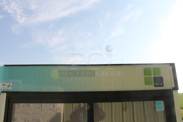 Turbo Air TGM-48R Metal Commercial 2 Door Reach In Cooler Merchandiser. 115 Volts, 1 Phase. Tested and Does Not Power On - Image 2 of 6