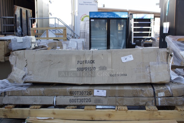 BRAND NEW SCRATCH & DENT! Regency 30" x 72" 18-Gauge 304 Stainless Steel Commercial Work Table with Galvanized Legs and Undershelf. In The Box. Box Is Slightly Damaged. 2x Your Bid - Image 2 of 7