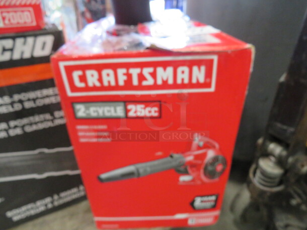 One Craftsman 2 Cycle Hand Held Blower.