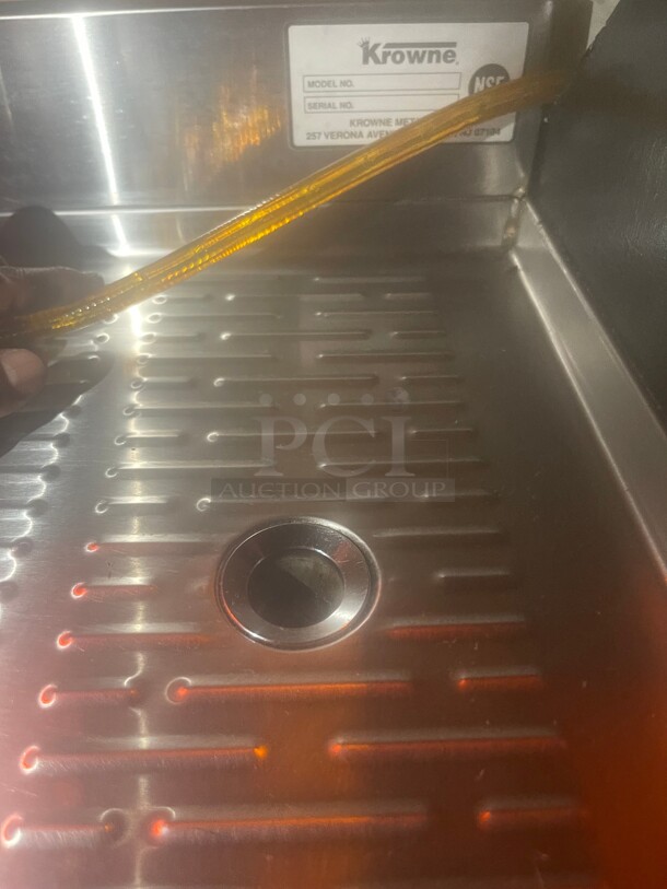 Nice! Krowne Commercial Bar Drain Board Stainless Steel NSF - Image 5 of 8