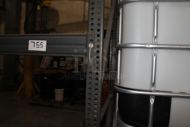 ALL ONE MONEY! Lot of Gray Metal Pallet Racking. Does Not Include Contents. BUYER MUST REMOVE. - Image 2 of 4