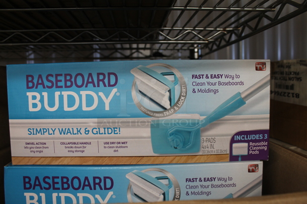 10 Boxes of BRAND NEW Baseboard Buddy Baseboard and Molding Cleaner. 10 Times Your Bid! - Image 3 of 3