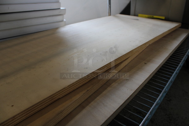 3 Wooden Boards. 47x17x1. 3 Times Your Bid! - Image 3 of 3