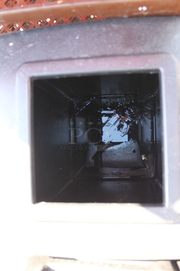 Black Poly Trash Can Shell. - Image 2 of 2