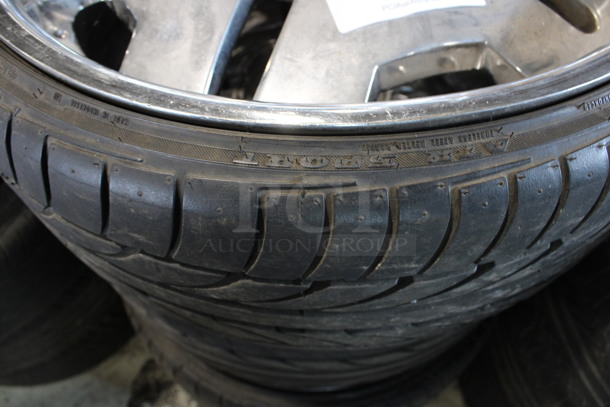 4 Various Tires on Rims Including 235/30 2R 20 88H. STW-160 20x8.5 JJ VW627A. Includes 25x10x25. 4 Times Your Bid! - Image 7 of 12