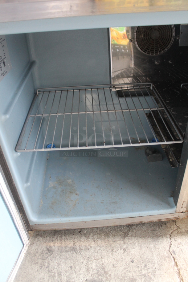 2011 Delfield UC4048-STAR Stainless Steel Commercial 2 Door Undercounter Cooler on Commercial Casters. 115 Volts, 1 Phase. Tested and Working! - Image 4 of 6