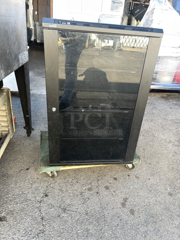 Commercial Video Audio Holding Glass Cabinet NSF  - Image 2 of 5