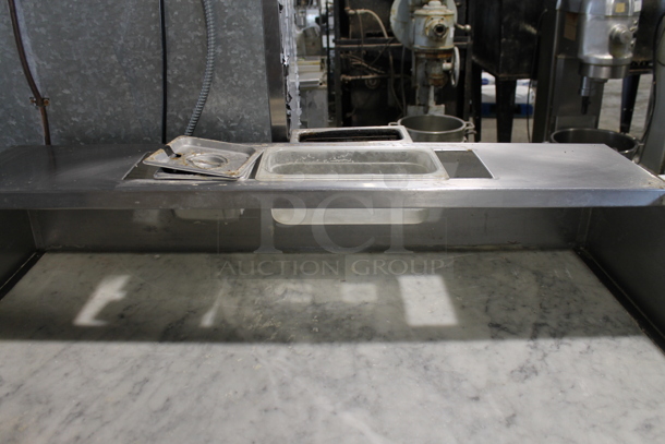 Universal Coolers Stainless Steel Commercial Work Top Dough Retarder w/ Stone Countertop. Tested and Powers On But Does Not Get Cold - Image 2 of 6