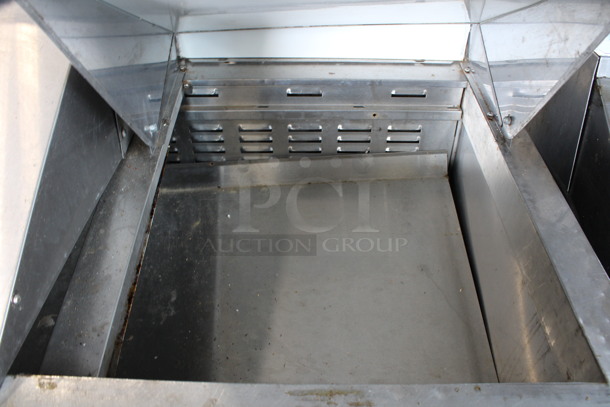 Avantco Model SCLM3 Stainless Steel Commercial Sandwich Salad Prep Table Bain Marie Mega Top on Commercial Casters. 115 Volts, 1 Phase. 70.5x34x46. Tested and Powers On But Temps at 51 Degrees - Image 6 of 10
